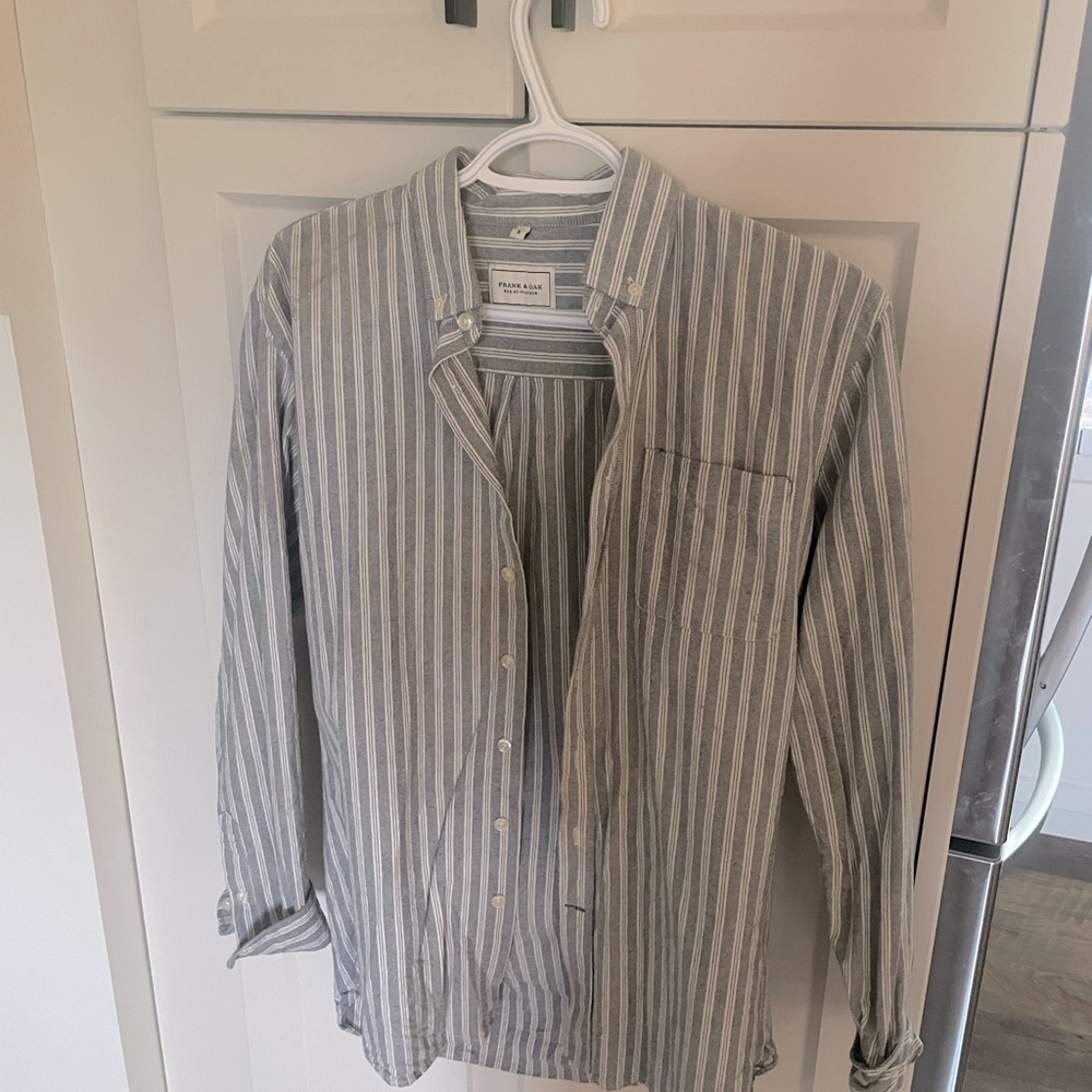 Frank and oak long sleeve button up shirt.